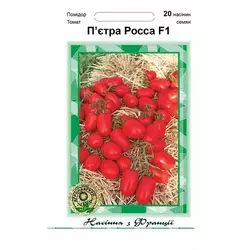 Насіння томату П'єтра росса F1 100 сем — середній (115 днів), червоний, детермінантний, овальний