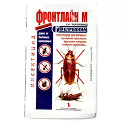 Інсектицид Фронтлайн М, 1 г — від побутових комах (таракани, кліщі, клопи)