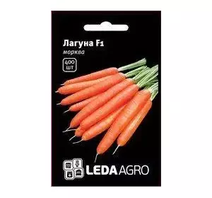 Лагуна F1 насіння моркви, 400 насіння - ультра-ранній (60-65 днів), тип Нантський, LEDAAGRO
