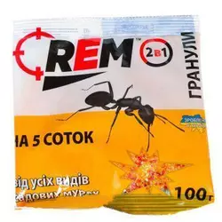 Інсектицид від мурах REM/РЕМ мікрогранула 100 г