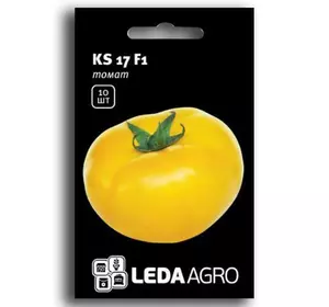 Томат KS 17 F1 семена, 10 семян — поморанчевий, детермінантний, Leda Agro