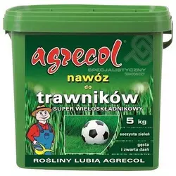 Добриво Агрекол/Agrecol для газонів SUPER багатокомпонентне, 5 кг