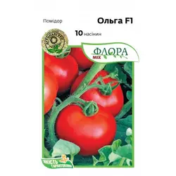 Насіння томату Ольга F1, 10 семе — ранній, червоний, детермінантний, круглий, Hazera