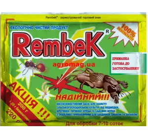 Инсектцид Рембек (RembeK), 220 г — засіб боротьби з медведкою