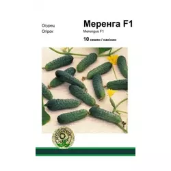 Меренга F1 огірок (Seminis), 10 насіння — ультрарарідкісний, партенокарпік, тепличний