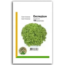 Насіння салату Експедішн, 100 шт — темно-зелений, тип фрізе , Rijk Zwaan