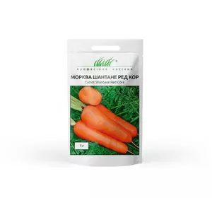 Шантане Ред Коред насіння моркви, 400 насіння — середньопоздий сорт (120-130 днів) United Genetics,