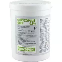 Хризоплюс сірки / Chryzoplus Grey (0,8%) укорінювач, 400г — кращий укорінювач для рослин Rhizopon BV