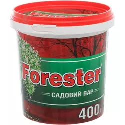 Садовий вар Форестер/ FORESTER, 400 гр — засіб (замазка) для загоєння ран на гілках та корі дерев