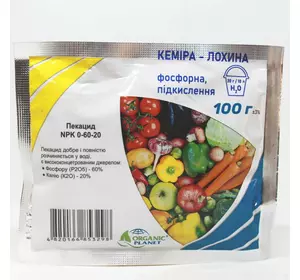 Кеміра – Лохина Pekacid (Пекацид) NPK 0-60-20, 100 г — фосфорне підкислення