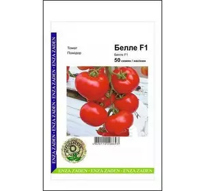 Насіння томату Белле F1, 50 сем — ранній (65 дн), червоний, плоско-круглий, індетермінантний, Enza Zaden