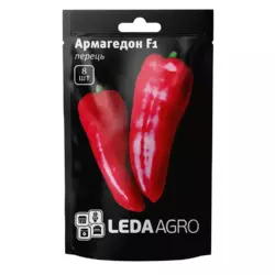 Насіння перцю Армагедон F1, 50 насіння — червоний, солодкий, LEDAAGRO