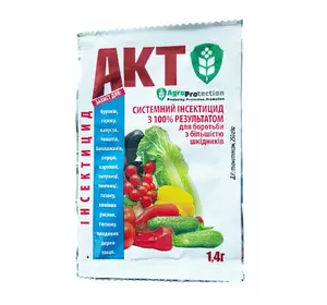 АКТ інсектицид, 1,4 гр — системний, широкго спектру дії