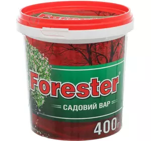 Садовий вар Форестер/ FORESTER, 400 гр — засіб (замазка) для загоєння ран на гілках та корі дерев