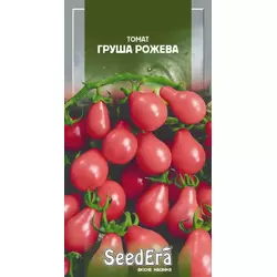 Томат Груша Рожева 0,1 г — середньоранній сорт (110-115 днів), SeedEra