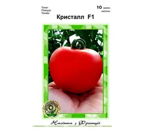 Насіння томату Кристал F1, 10 насінин - ранній (65-75 дн), червоний, круглий, індетермінантний. Clause