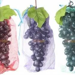 Мішки від ос на виноград 10 кг, 30*55 см (сітка-мішок для винограду). Червона