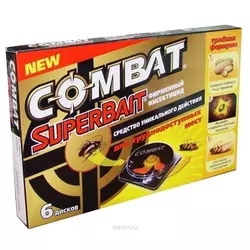 Пастки для тарганів і мурах (6 шт.) Combat/Комбат