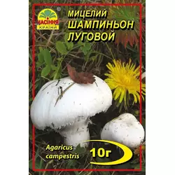 Міцелій гриба Шампіньйон луговий, 10 г