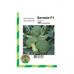 Насіння капусти Батавія F1, 100 насінин — рання (65-68 днів), броколі
