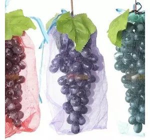 Мішки від ос на виноград 20 кг, 40*70 см (сітка-мішок для винограду). Червона