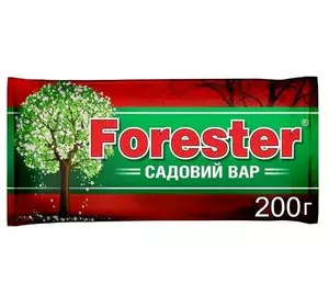 Садовий вар Форестер/ FORESTER, 200 гр — засіб (замазка) для загоєння ран на гілках та корі дерев