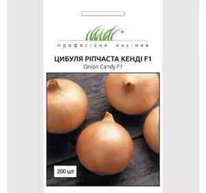 Кенді F1/ Candy F1 насіння цибулі, 200 сем — ранній (102 дн), золотистий, Професійне насіння