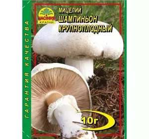 Міцелій гриба Шампіньйон великоплідний, 10 г