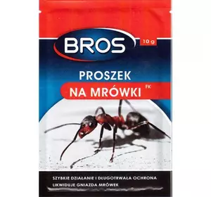 Bros / Килим інсектицидний порошок (Mrowkofon), 10 г — засіб проти мурах