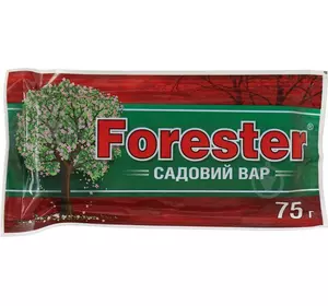 Садовий вар Форестер/ FORESTER, 75 гр — засіб (замазка) для загоєння ран на гілках та корі дерев