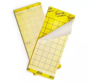 Моніторингова пастка для відлову комах в теплицях Russell IPM Yellow Glue Boards 10х25 см, 10 шт.