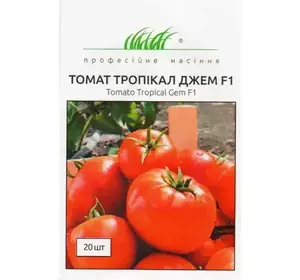 Насіння томату Тропікал Джем F1, 20 нас — ранній, низькорослий, Професійне насіння