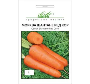 Шантане Редкор насіння моркви, 1 г — середньопоздий сорт (120-130 днів)